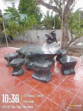 Bộ Bàn Ghế Đá Giả Gốc Cây